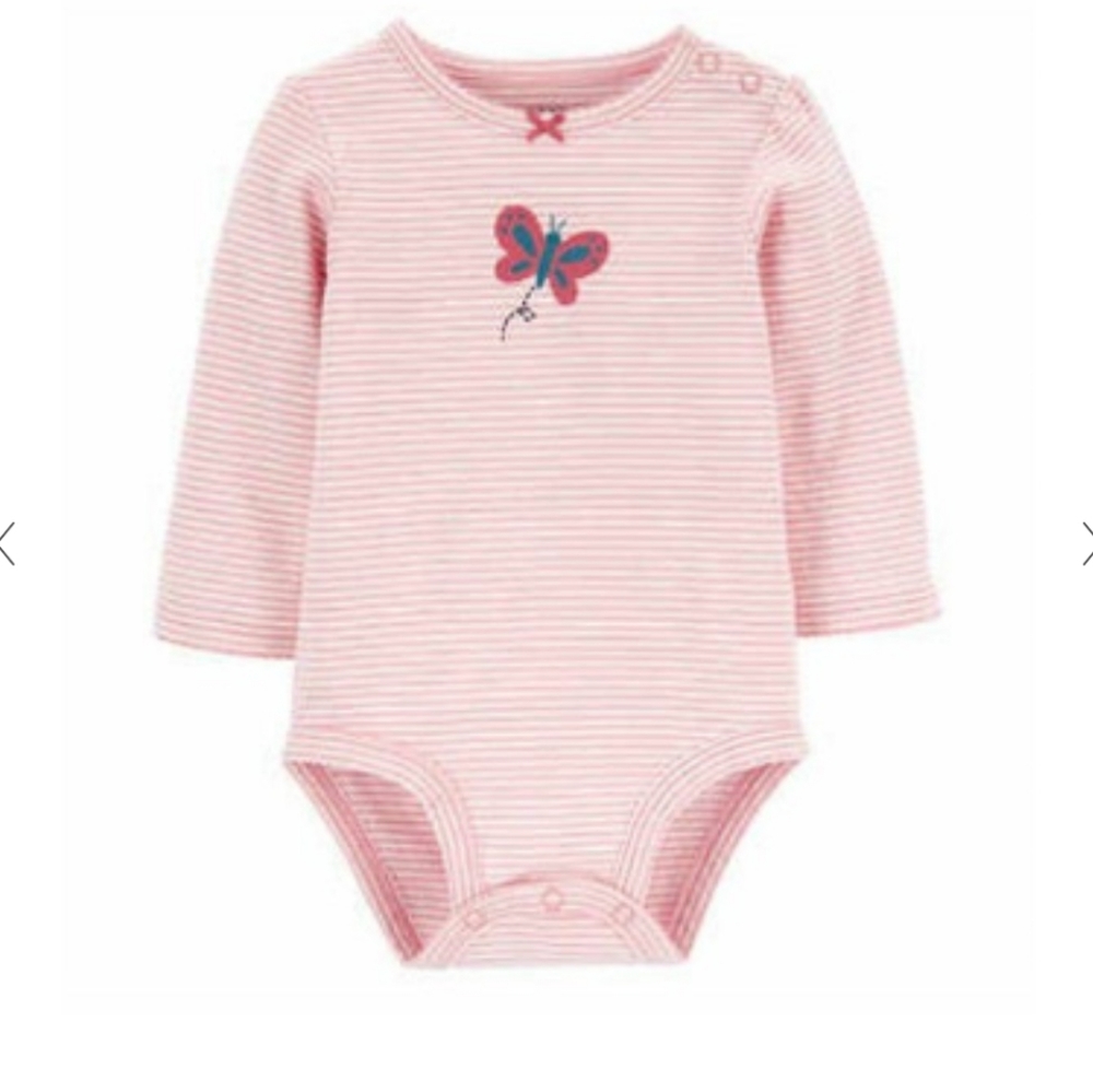 Carter's 4 piece peplum bodysuit leggings 18 24 2 2T cy - Picture 3 of 6